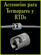 Accesorios para termopares y rtds